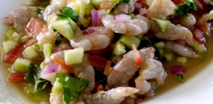 ceviche de camaron